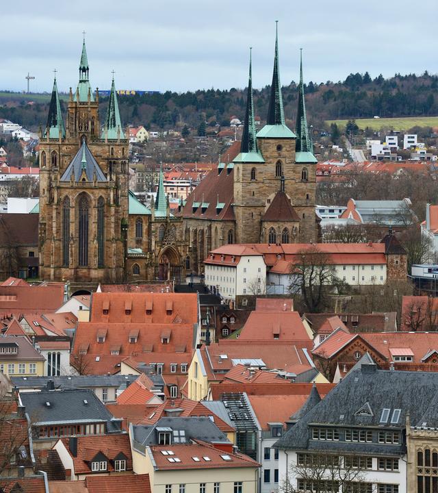 In Erfurt ist die allgemeine Lebenszufriedenheit deutschlandweit am höchsten. Damit stößt die Thüringer Hauptstadt die Stadt Kassel vom ersten Platz.