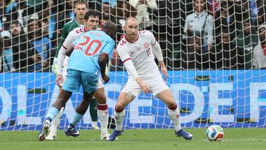 Der Däne Christian Eriksen im Länderspiel gegen die DR Kongo