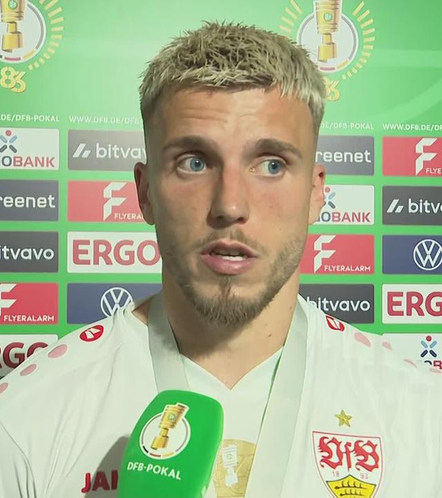 Ermedin Demirovic im ZDF-Interview