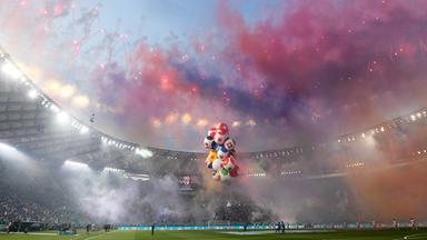 Feuerwerk bei der Eröffnung der EM 2020 in Rom
