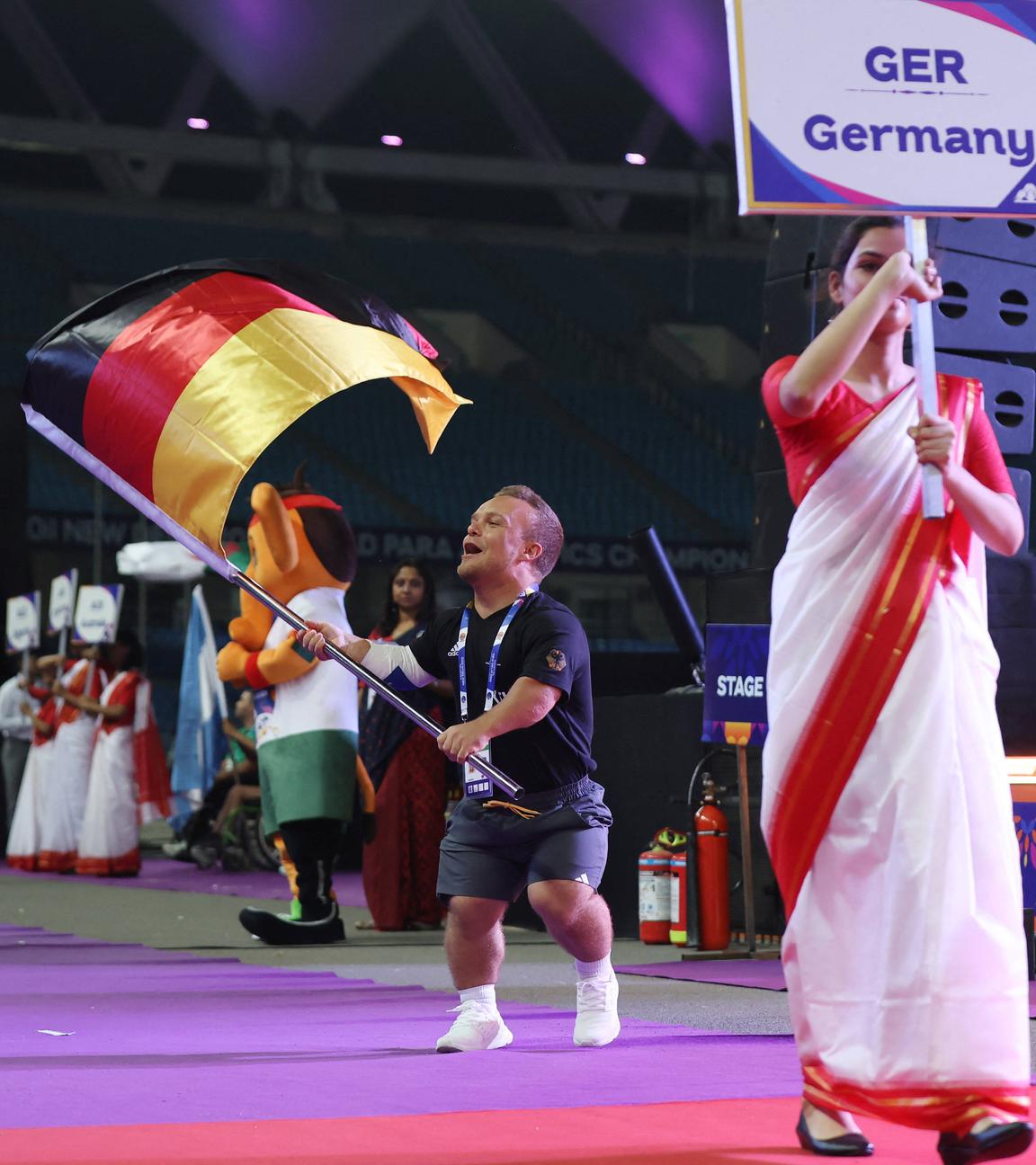 Die Para-Leichtathletik-WM 2025 wurde in Neu-Delhi eröffnet.