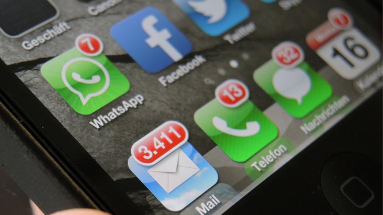Ungelesene Nachrichten auf dem Smartphone