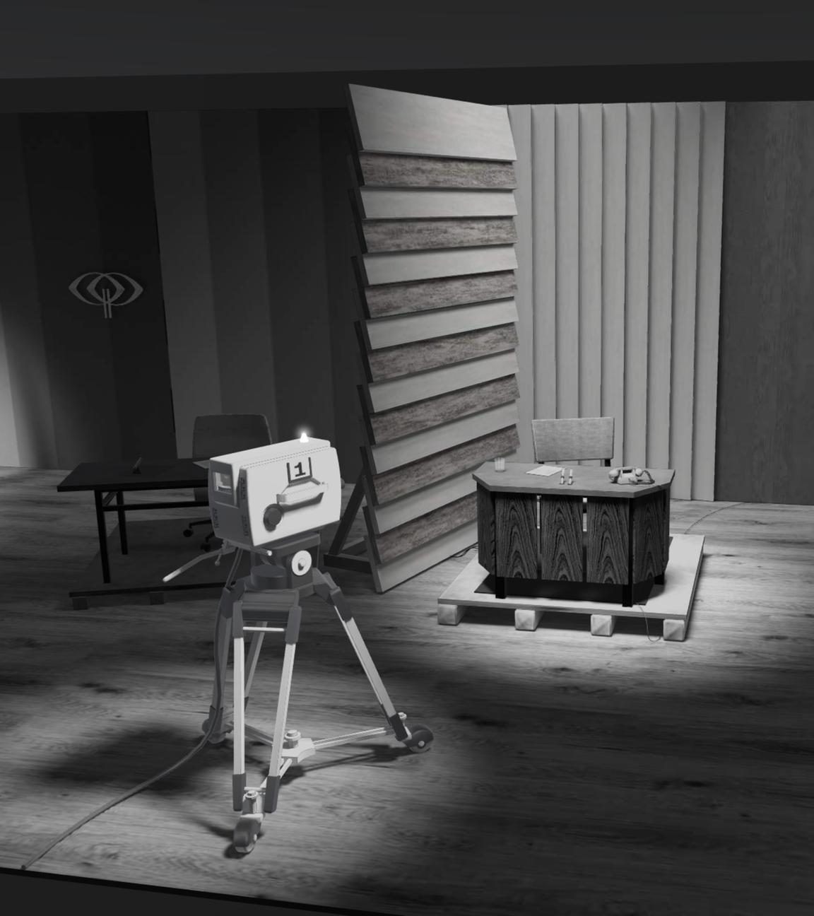 Erstes heute-Studio von 1963