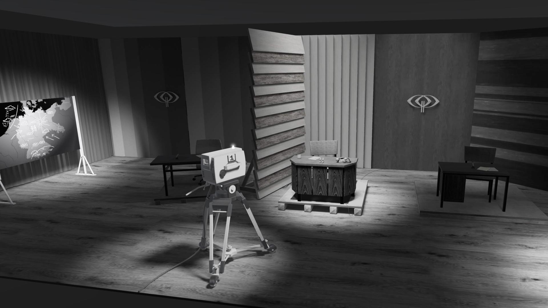 Erstes heute-Studio von 1963