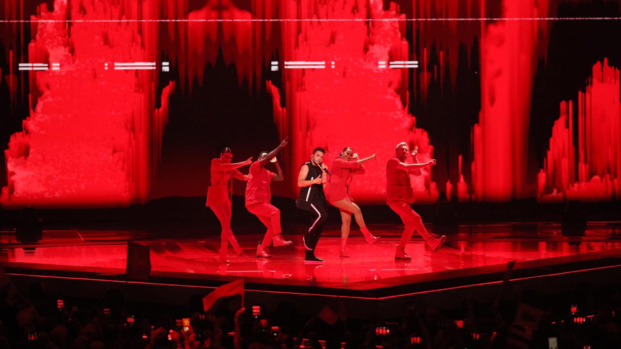 Luca Haenni steht für die Schweiz im ESC-Finale in Tel Aviv, Tel Aviv, 16.05.2019.