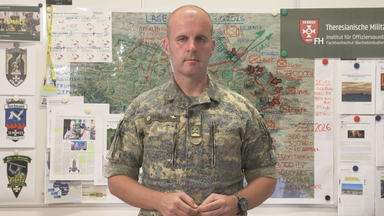 Militärexperte Oberst Markus Reisner zugeschaltet ins Studio