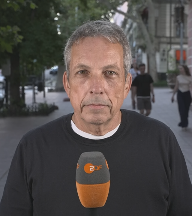 ZDF-Reporter Carsten Thurau zugeschaltet aus Odessa