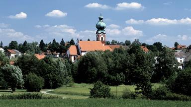 Stadtansicht von Eslarn im Loisbachtal