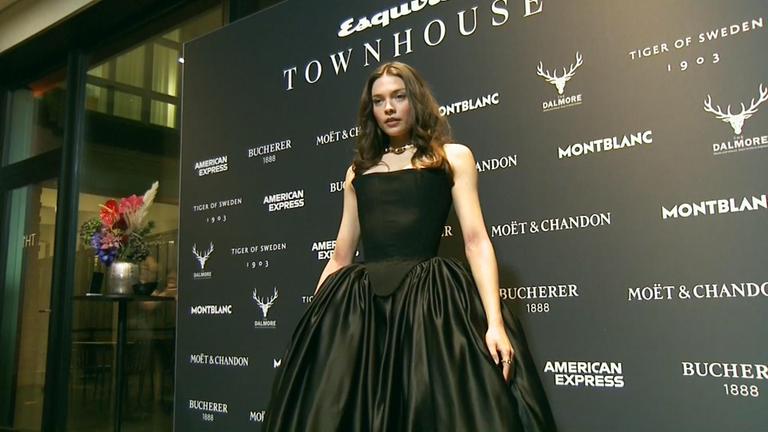 Harriet Herbig-Matten bei der Feier zum fünfjährigen Bestehen des Magazins "Esquire" in Deutschland.