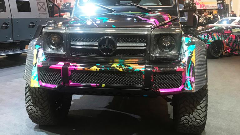 ... und Mal einer Mercedes G- Klasse.