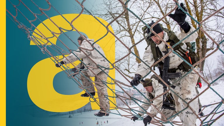 Alexander Newski Kathedrale im Winter in Tallinn