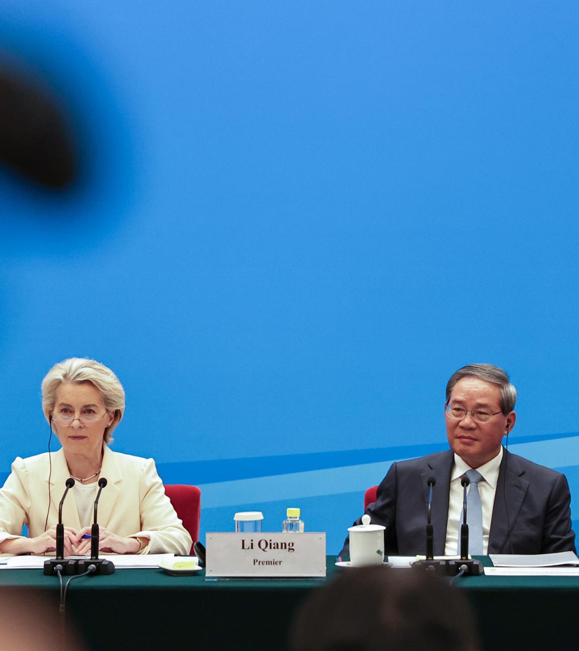 Ursula von der Leyen und Li Qiang