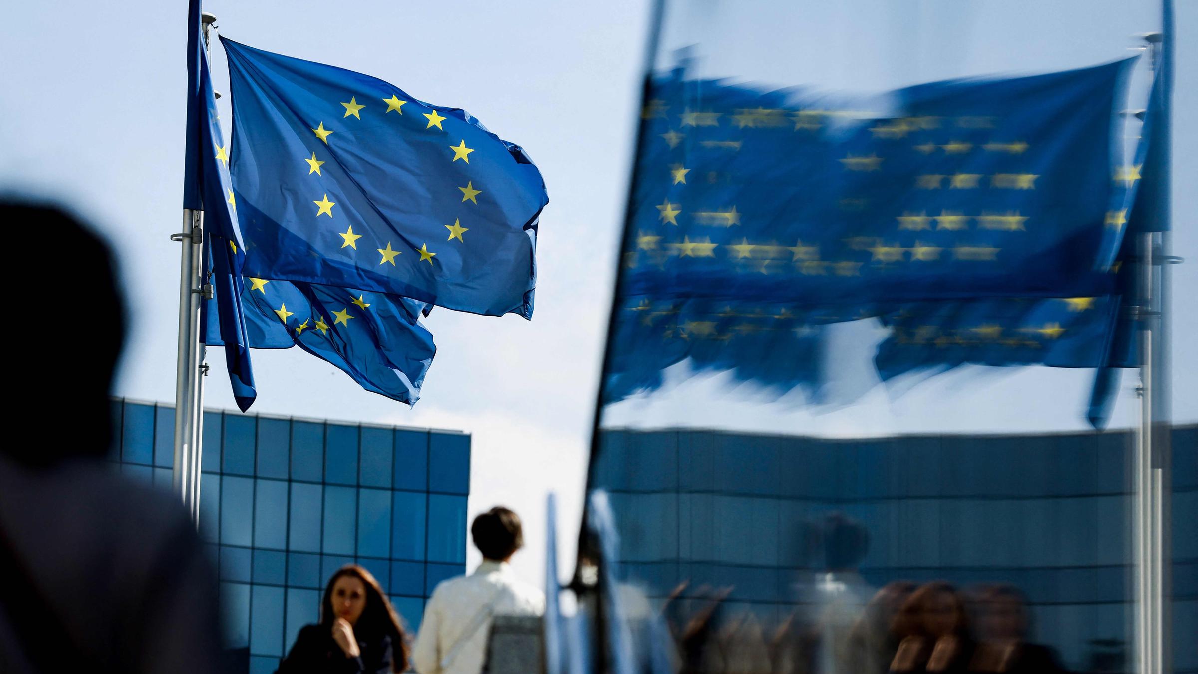 EU-Flagge in Brüssel