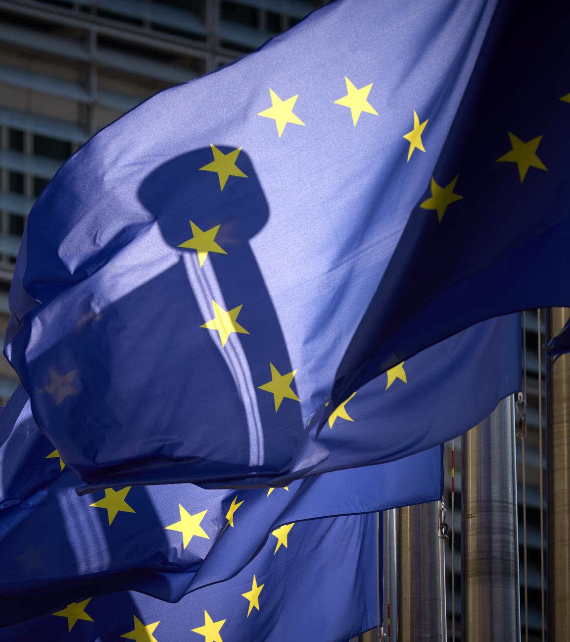 Fehende europäische Fahne