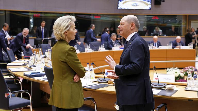 Ursula von der Leyen und Olaf Scholz
