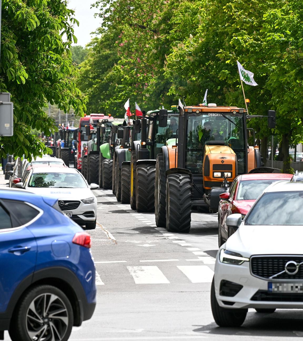 Bauernproteste in Polen 