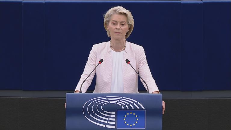 EU-Parlament: Wiederwahl Ursula von der Leyen