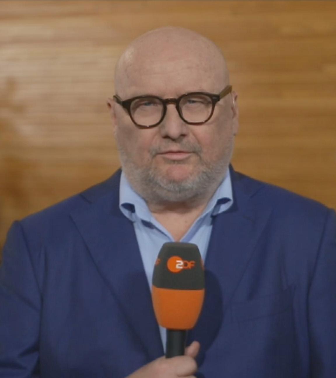 ZDF-Korrespondent Ulf Röller in Straßburg