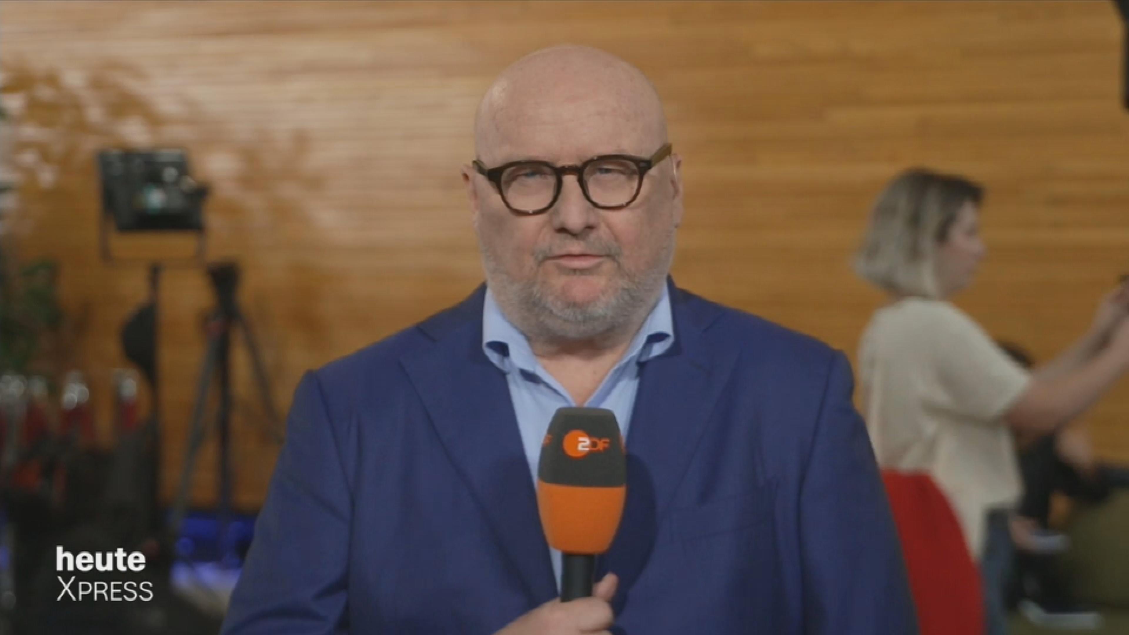 ZDF-Korrespondent Ulf Röller in Straßburg