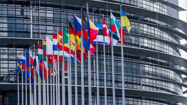 EU-Parlament in Straßburg, aufgenommen am 24.05.2024