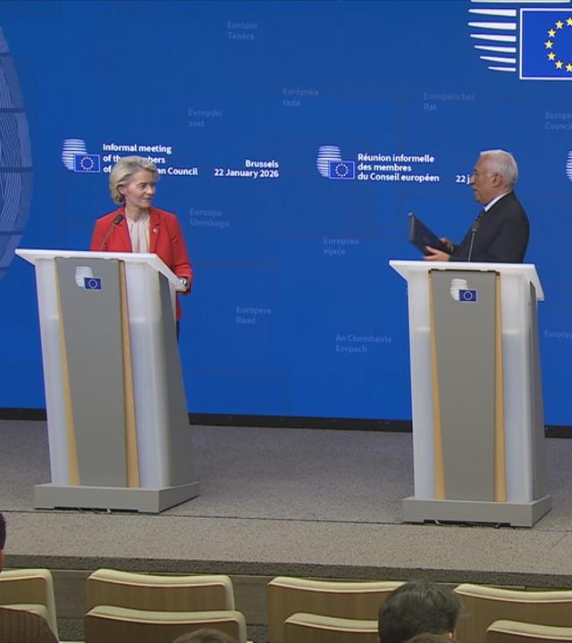 Politiker bei EU-Sondergipfel