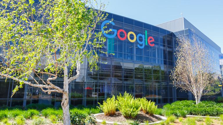 April 10, 2019: Google Headquarters in Mountain View.