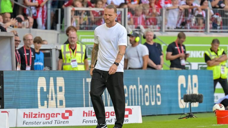 Borussia Mönchengladbach Trainer Eugen Polanski beim Spiel SC Freiburg gegen Borussia Mönchengladbach am 12.09.2026 in Freiburg. 