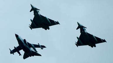 Tornado- und Eurofighter-Jets am Himmel – Teilnehmer der Bundeswehr-Übung „Bedeutung nationaler Luftstreitkräfte 2025“