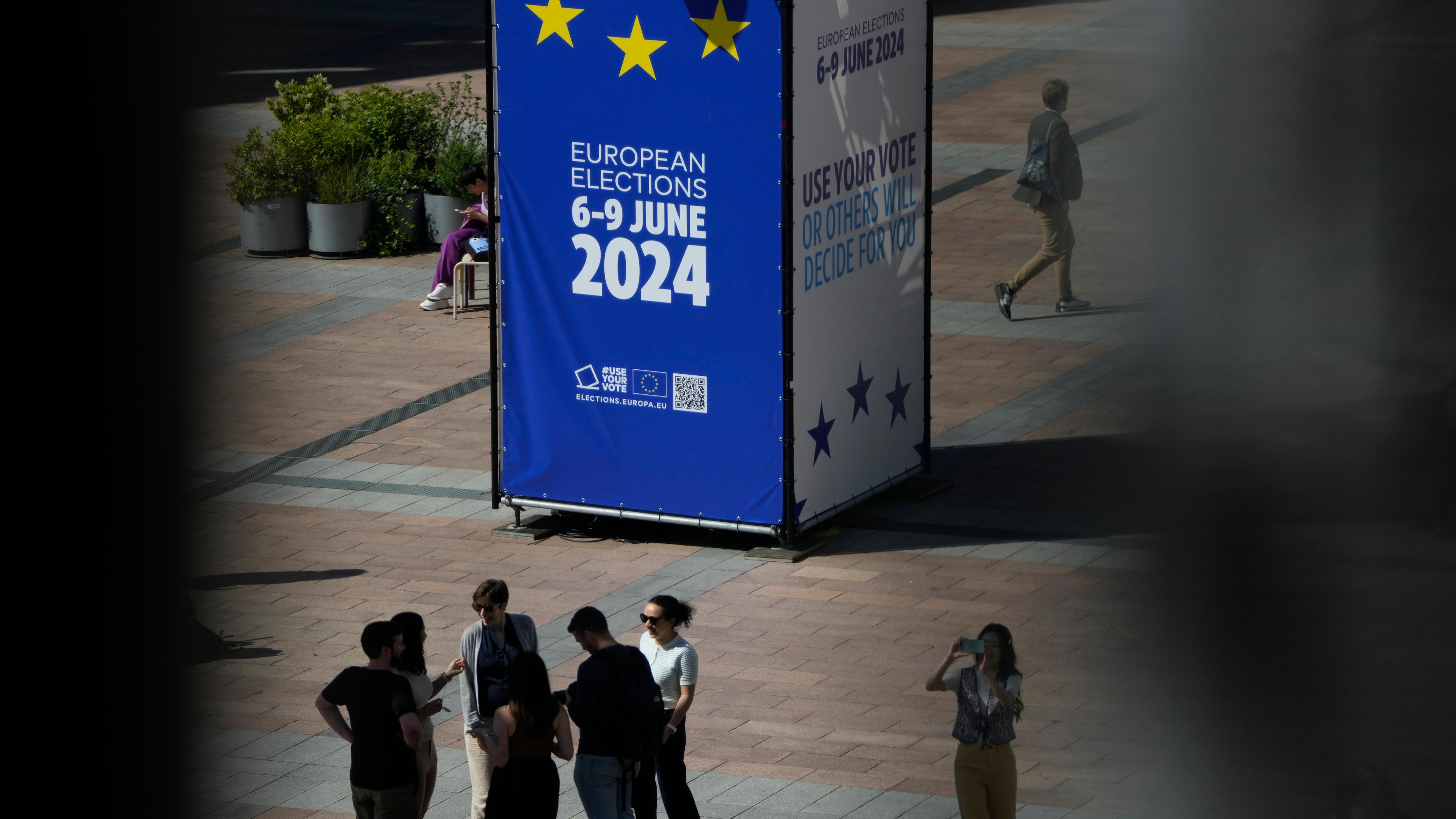 Europawahlplakat