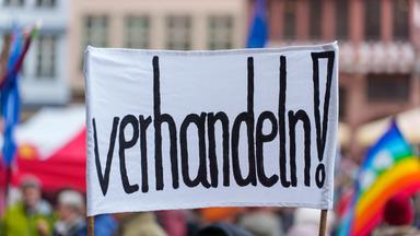Ostermärsche - Abschluss in Frankfurt am Main