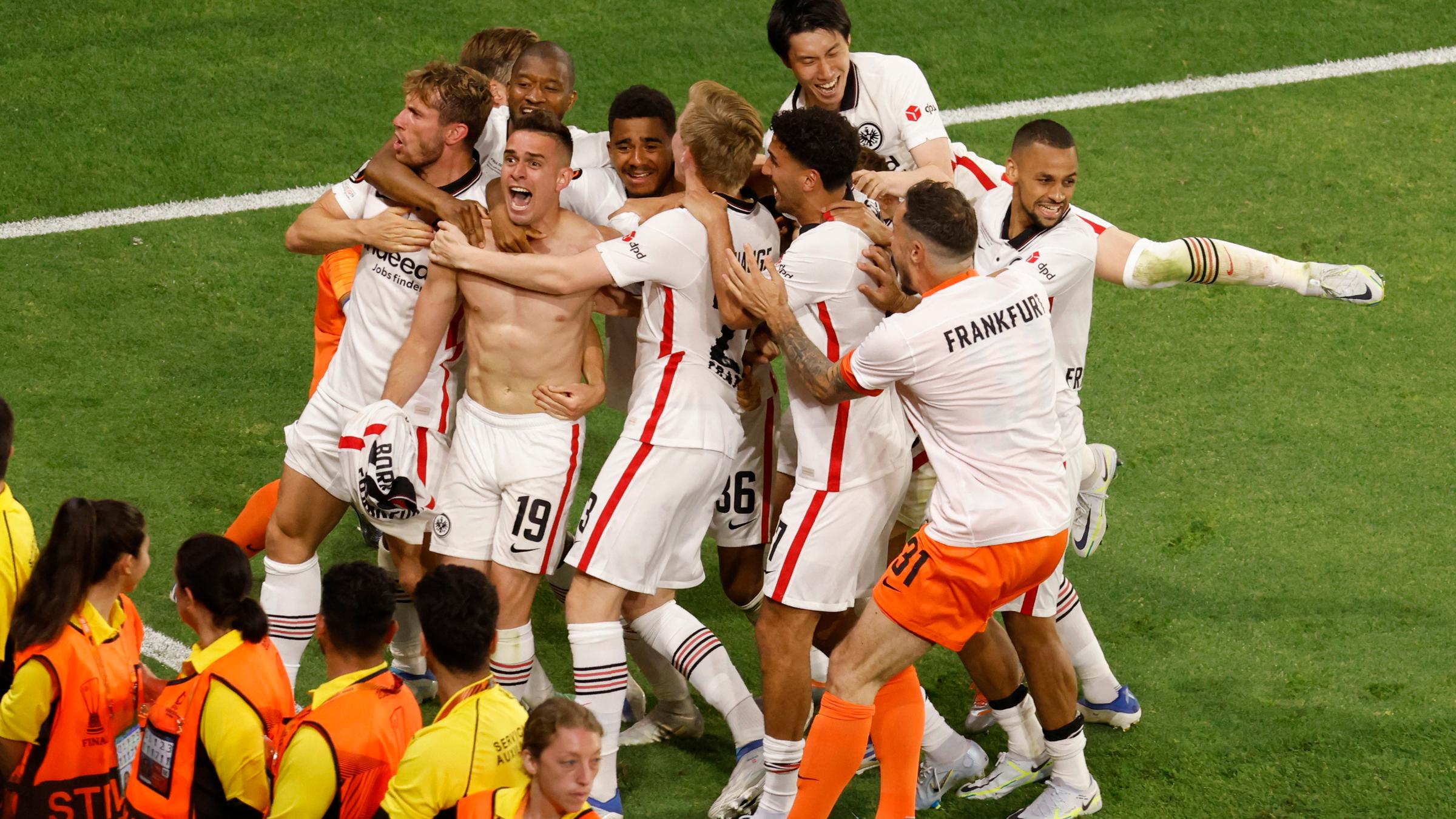 Sensation in Sevilla: Eintracht Frankfurt gewinnt die Europa League.