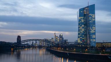 Europäische Zentralbank in Frankfurt