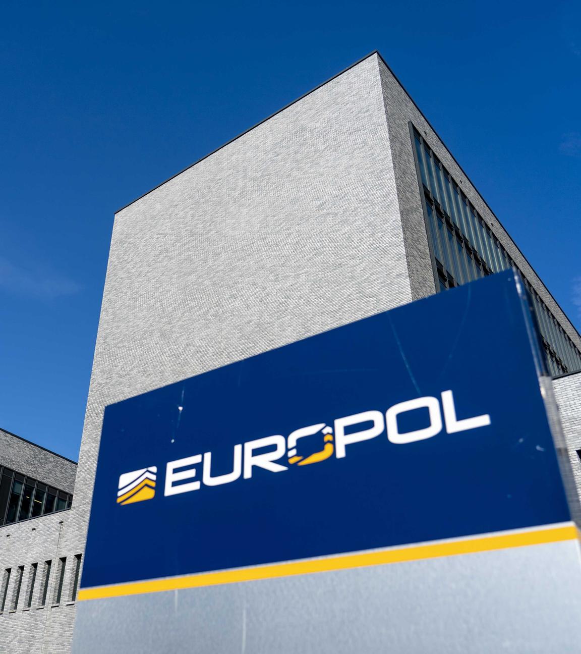 Blick auf das Gebäude der EU-Polizeibehörde Europol.
