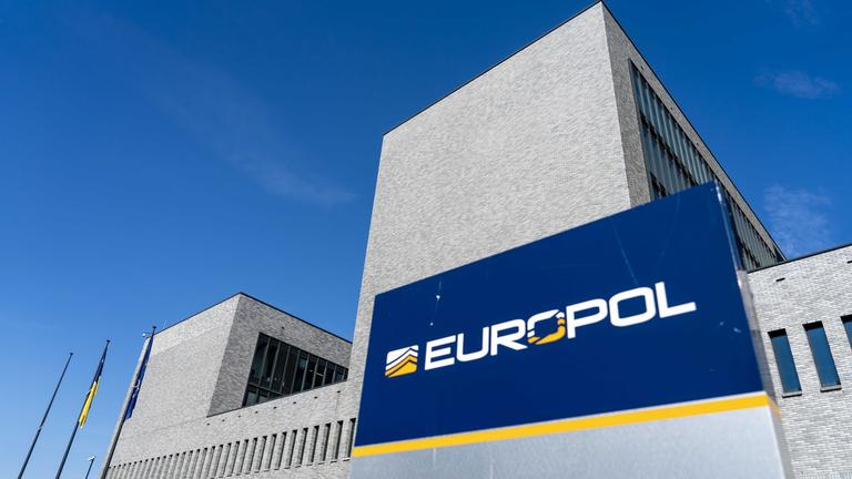 Blick auf das Gebäude der EU-Polizeibehörde Europol.