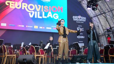Die Eröffnungsfeier des Eurovision Song Contests 2026 in Wien.