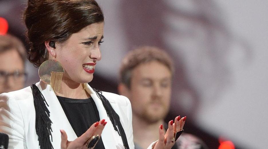 Eurovision Song Contest:  Ann Sophie - fnahme vom 05.03.2015