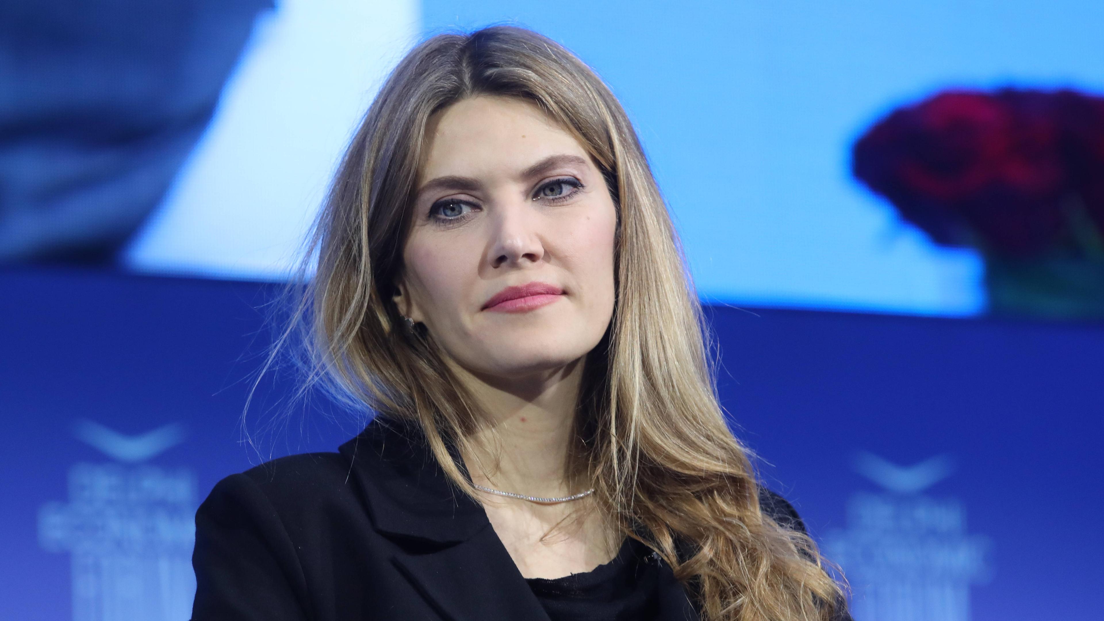 Eva Kaili beim Delphi Economic Forum am 08.04.2022 