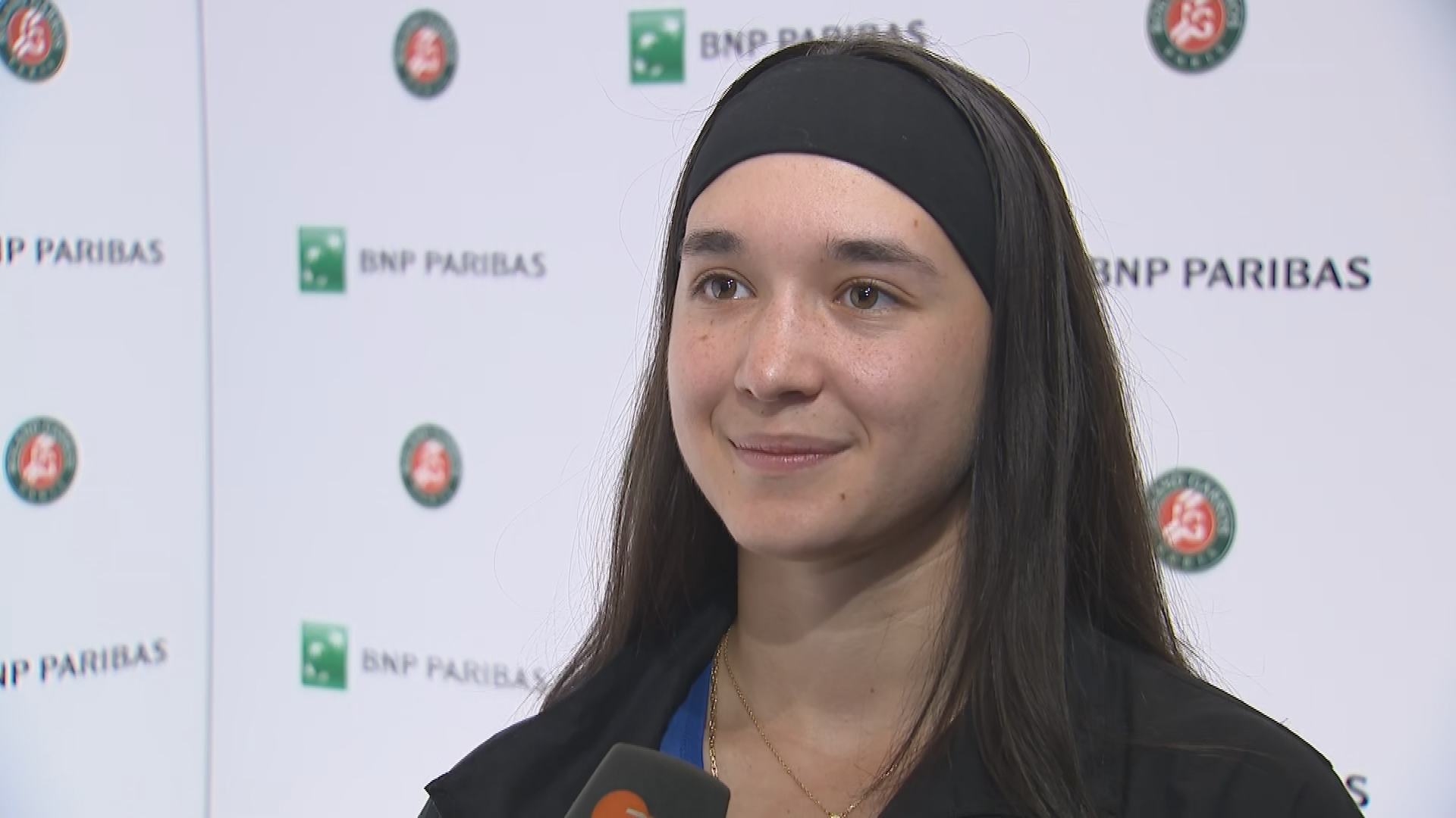 Eva Lys, Interview French Open