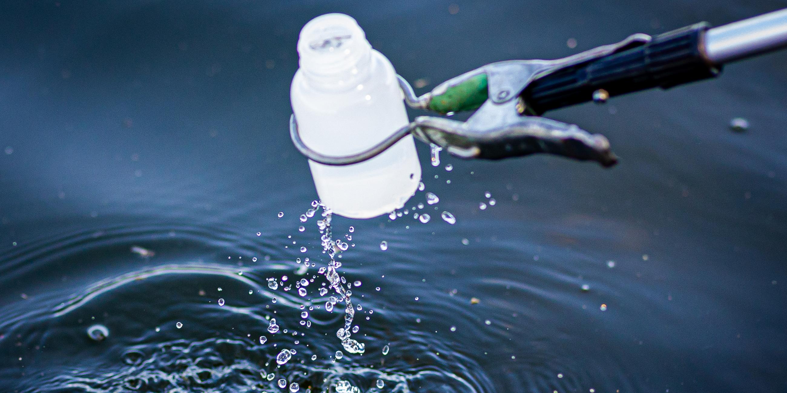 Überwachung der Wasserqualität