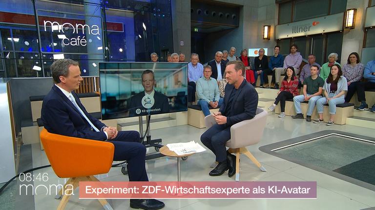 Experiment: KI-generierter Avatar