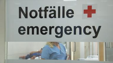 Notaufnahme in einem Krankenhaus
