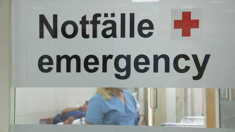 Notaufnahme in einem Krankenhaus