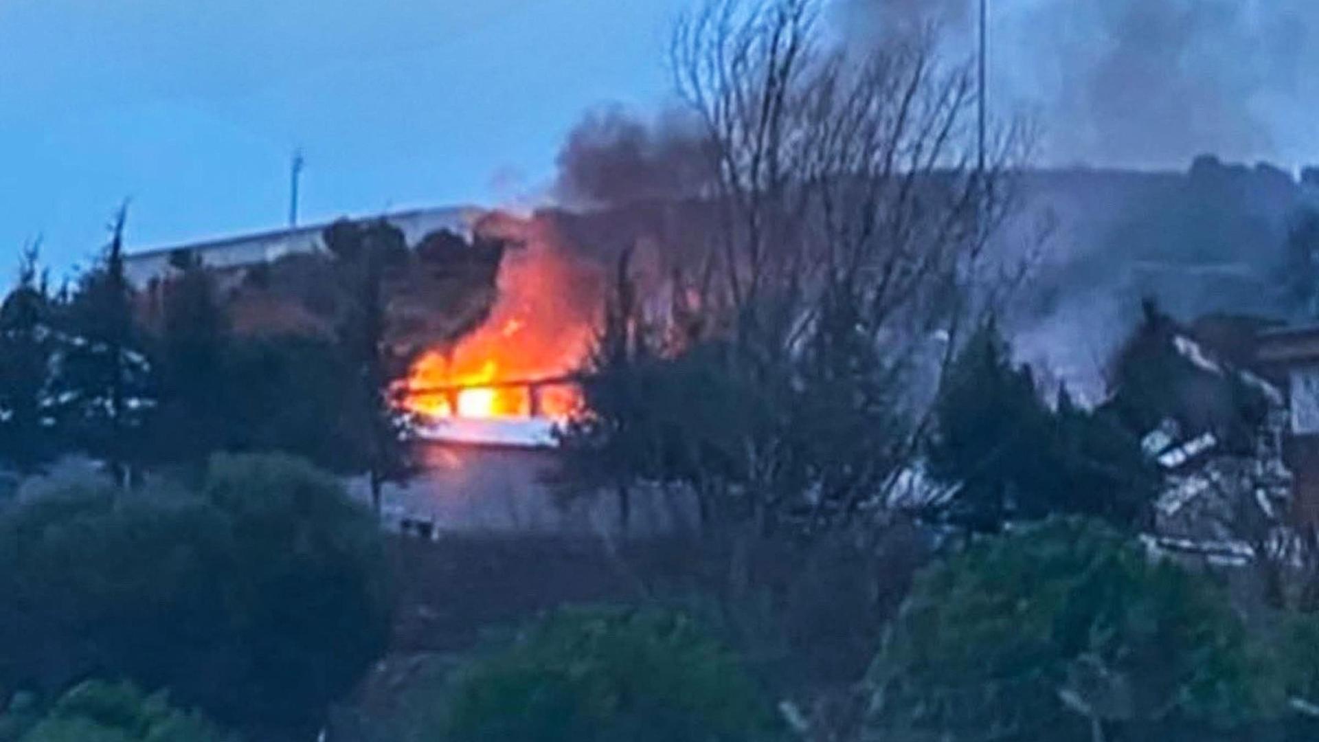 Explosion in einer Fabrik in Balikesir, Türkei