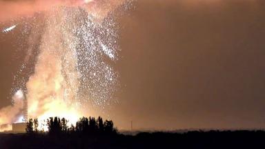 Explosion der Blue-Origin-Rakete