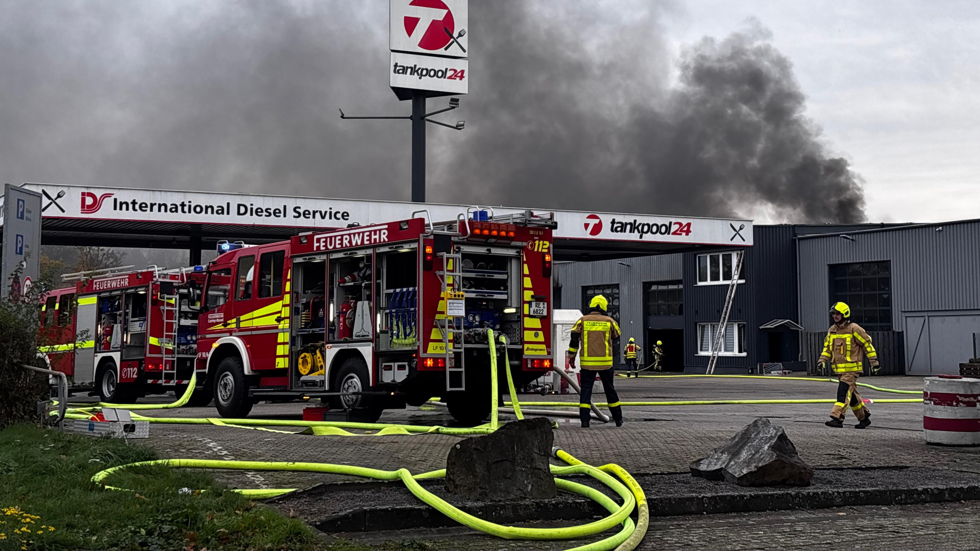 Explosion auf Firmengelände in Castrop-Rauxel