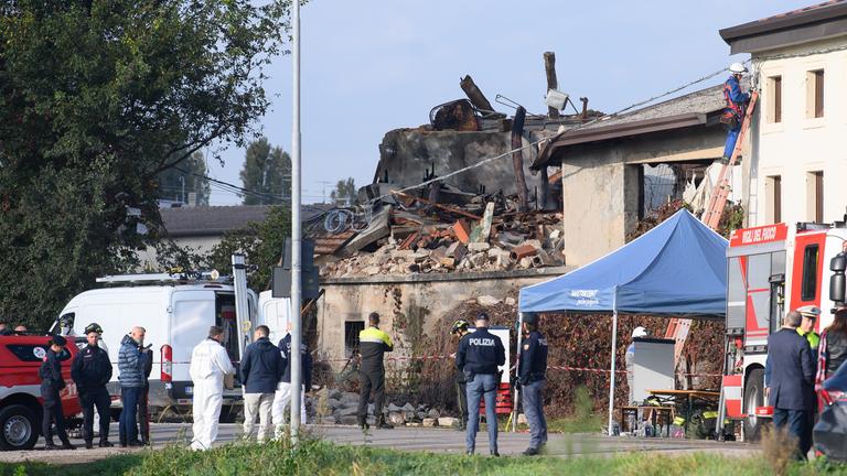 Drei Tote nach Explosion bei Zwangsräumung