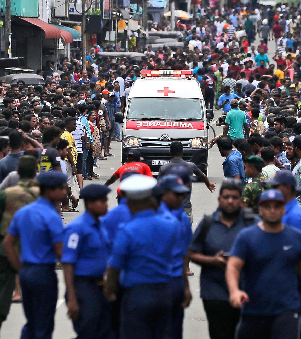 Explosionen auf Sri Lanka
