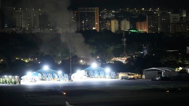 Explosionen in Caracas: Rauch über Flughafen