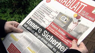 Wahlwerbung: Extrablatt für die NRW-Landtagswahl 2017