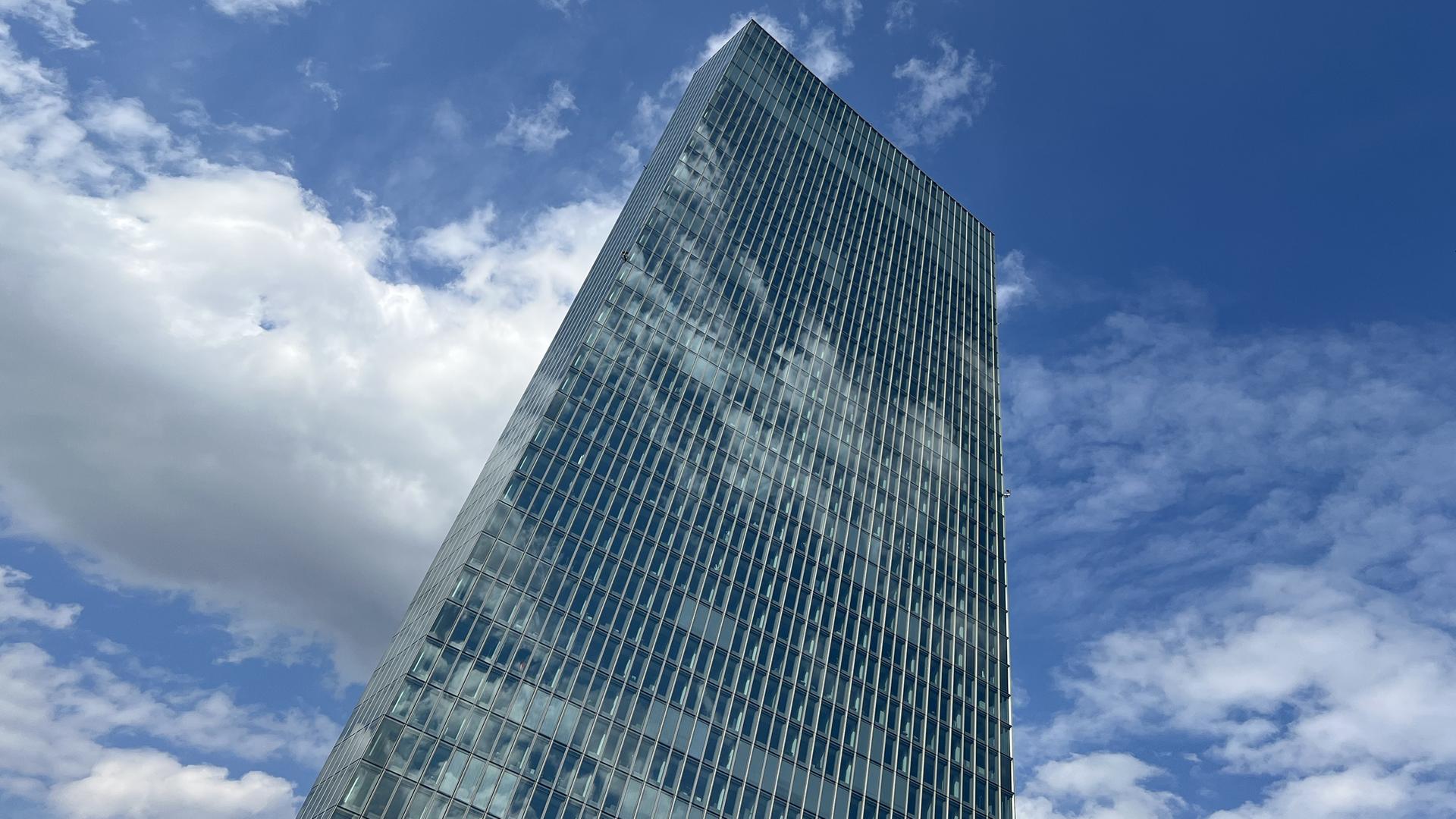 Die Europäische Zentralbank am 23.07.2022 in Frankfurt